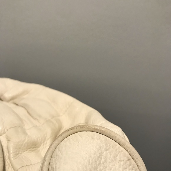 Cole Haan Off-White Gathered Purse - Picture 6 of 16